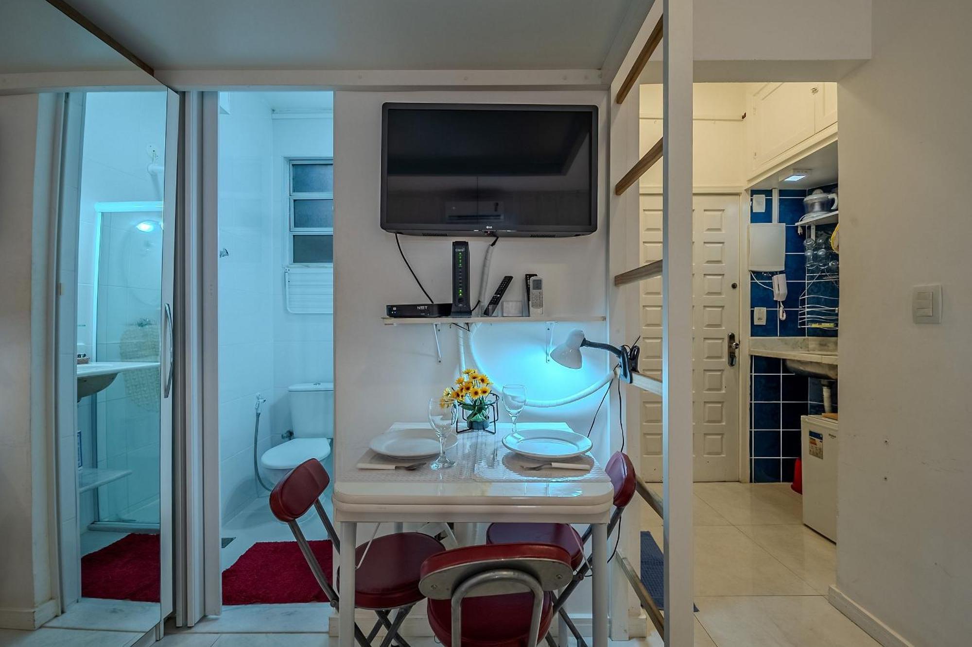 ריו דה ז'ניירו Studio Na Quadra Da Praia De Copacabana מראה חיצוני תמונה